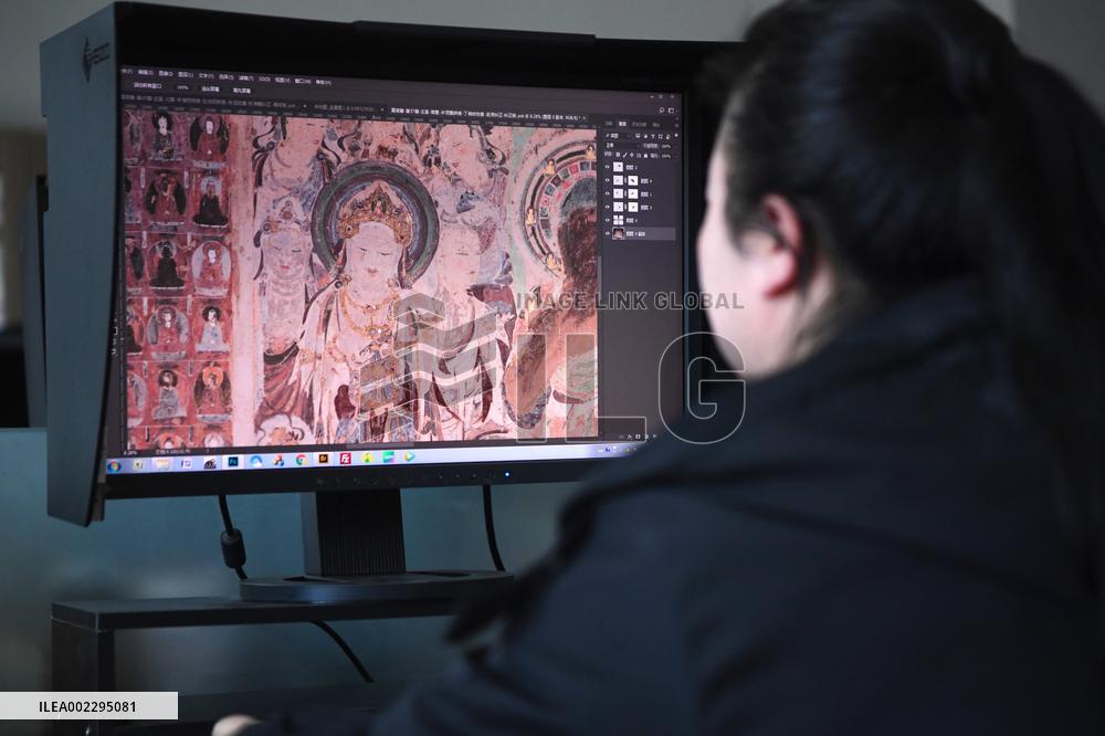 CHINA-GANSU-DUNHUANG-MOGAO GROTTOES-CULTURAL RELICS PROTECTION (CN)