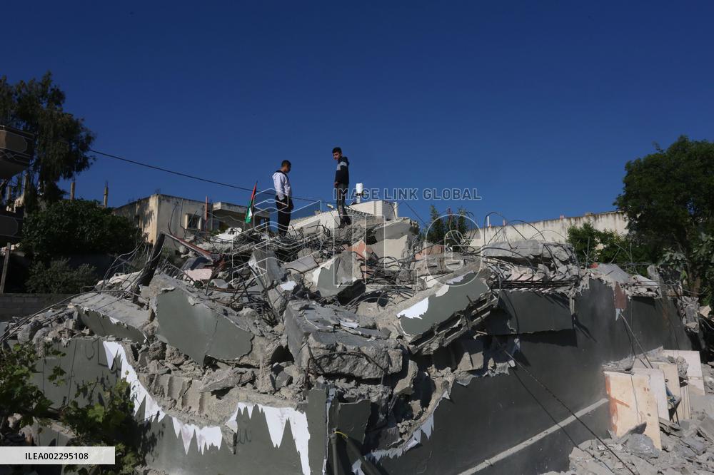 MIDEAST-QALQILYA-HOUSE DEMOLITION