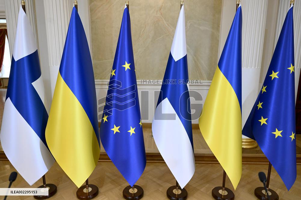 Press Conference of Presidents Niinistö and Zelensky