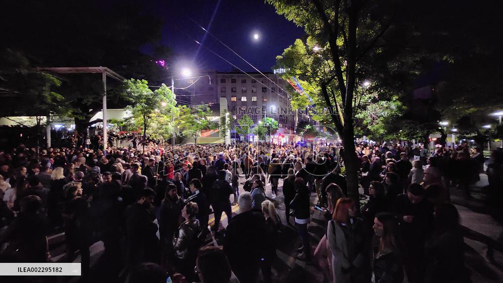 SERBIA-BELGRADE-SCHOOL SHOOTING-MOURNING