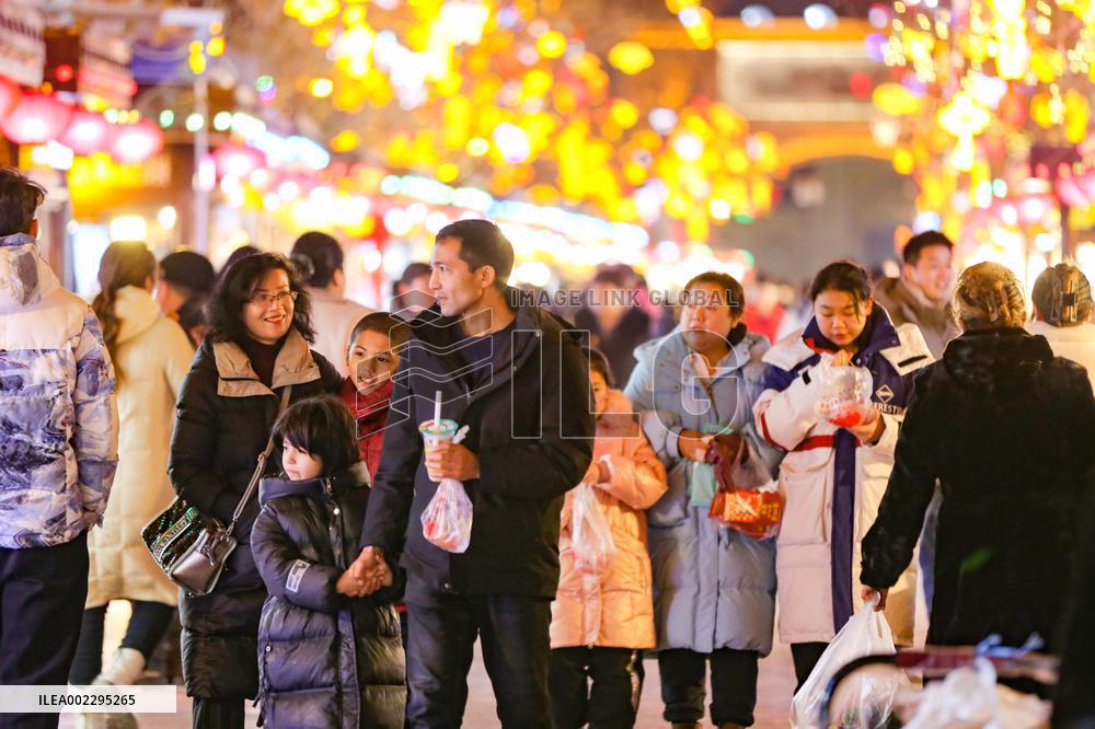 #CHINA-XINJIANG-KASHGAR-SPRING FESTIVAL-ATMOSPHERE (CN)