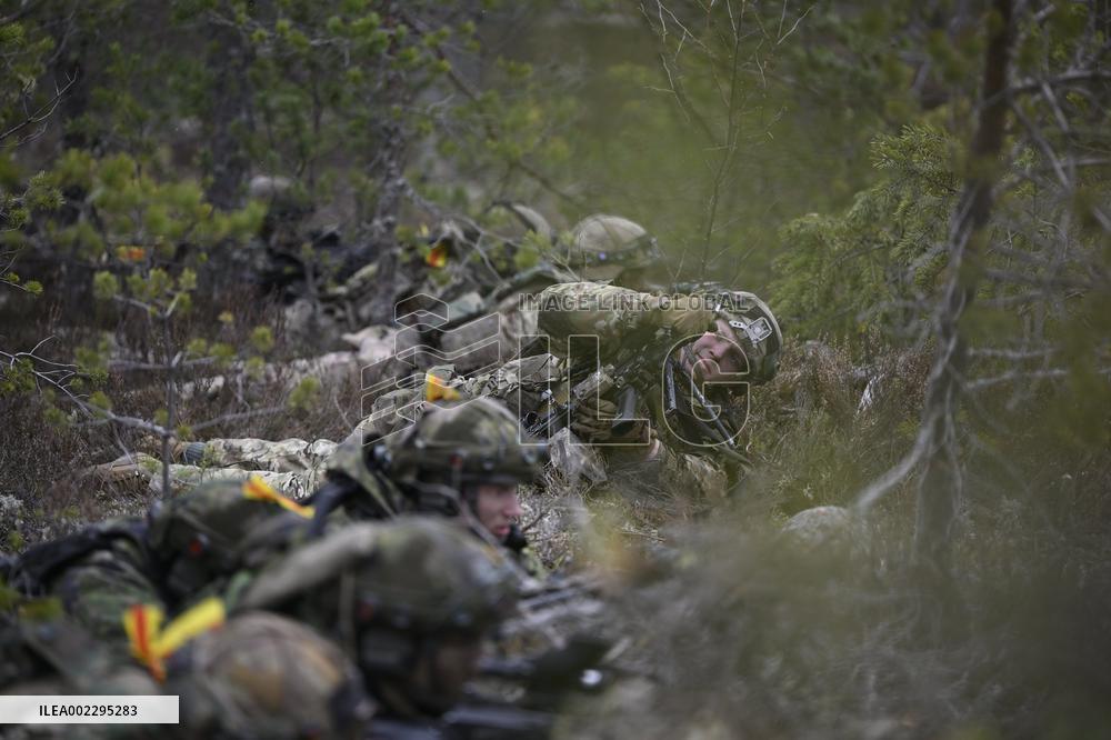 Finnish Army mechanized exercise Arrow 23