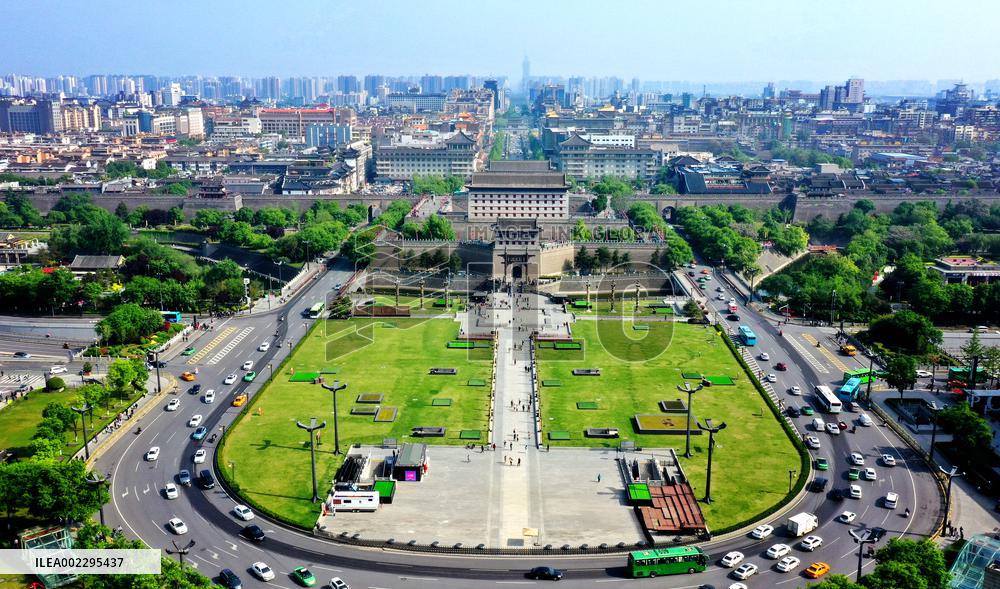 CHINA-SHAANXI-XI'AN-AERIAL VIEW (CN)