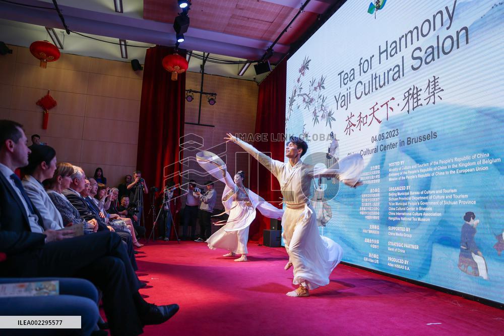 BELGIUM-BRUSSELS-CHINA-TEA-CULTURE-EVENT