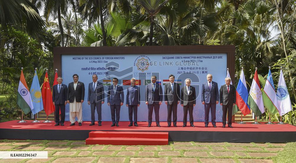 INDIA-GOA-CHINA-QIN GANG-SCO FOREIGN MINISTERS' MEETING