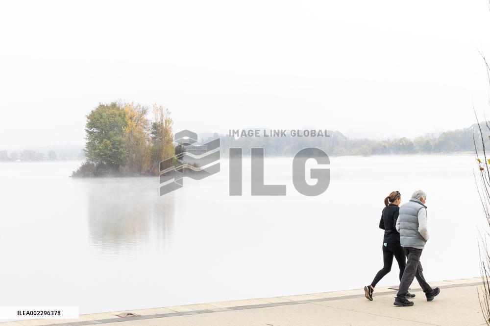 AUSTRALIA-CANBERRA-MORNING FOG