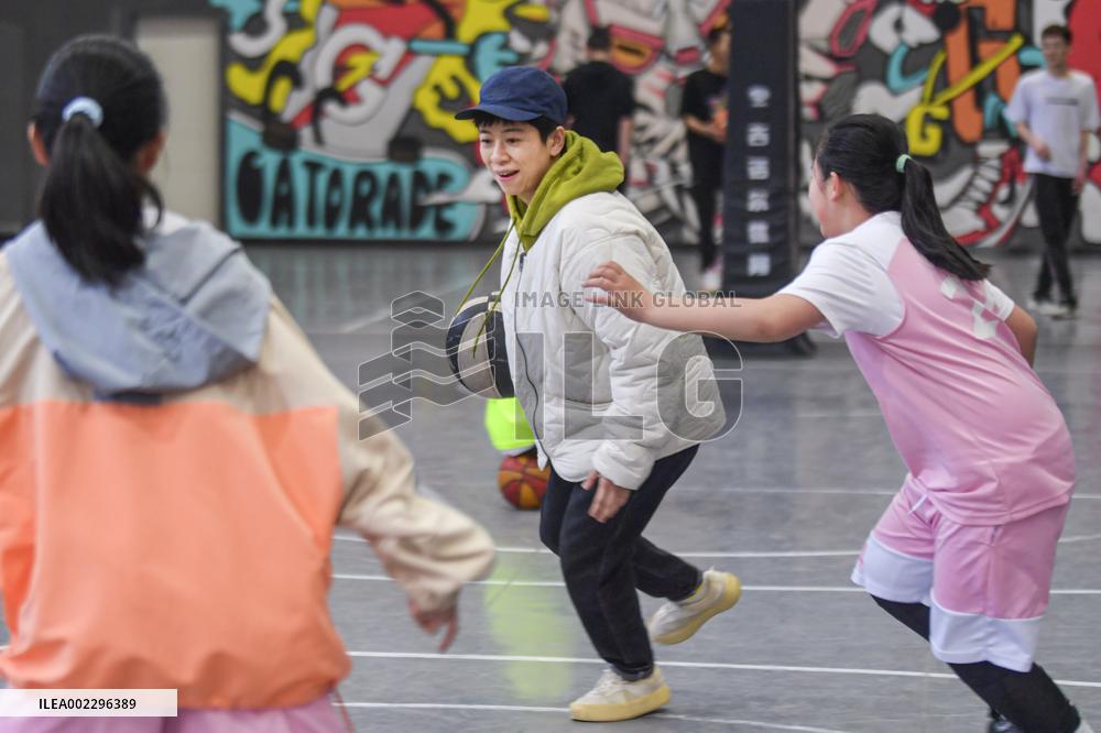 (SP)CHINA-URUMQI-WOMEN'S BASKETBALL CLUB (CN)