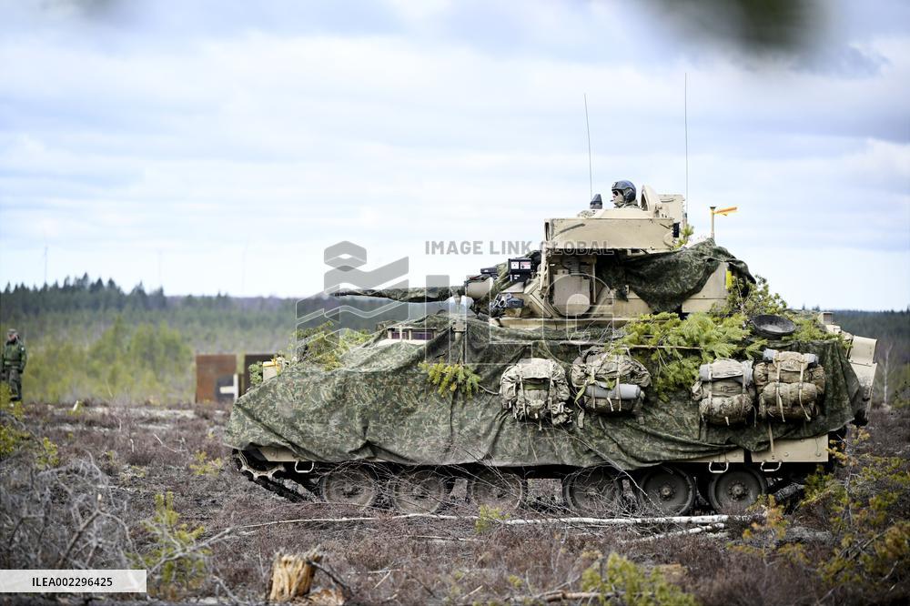 Finnish Army mechanized exercise Arrow 23