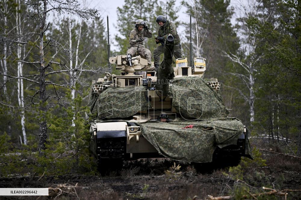 Finnish Army mechanized exercise Arrow 23