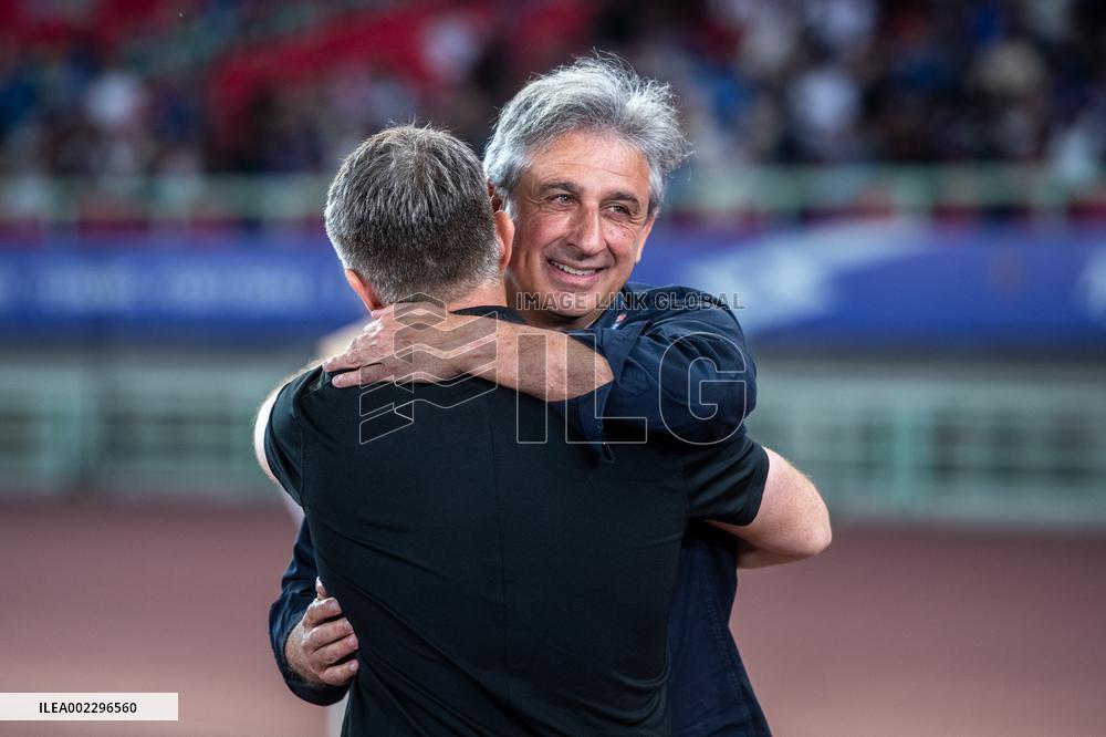 (SP)CHINA-WUHAN-FOOTBALL-CSL-WUHAN THREE TOWNS VS ZHEJIANG FC (CN)