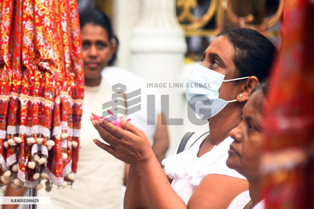 SRI LANKA-BUDDHISM-VESAK DAY