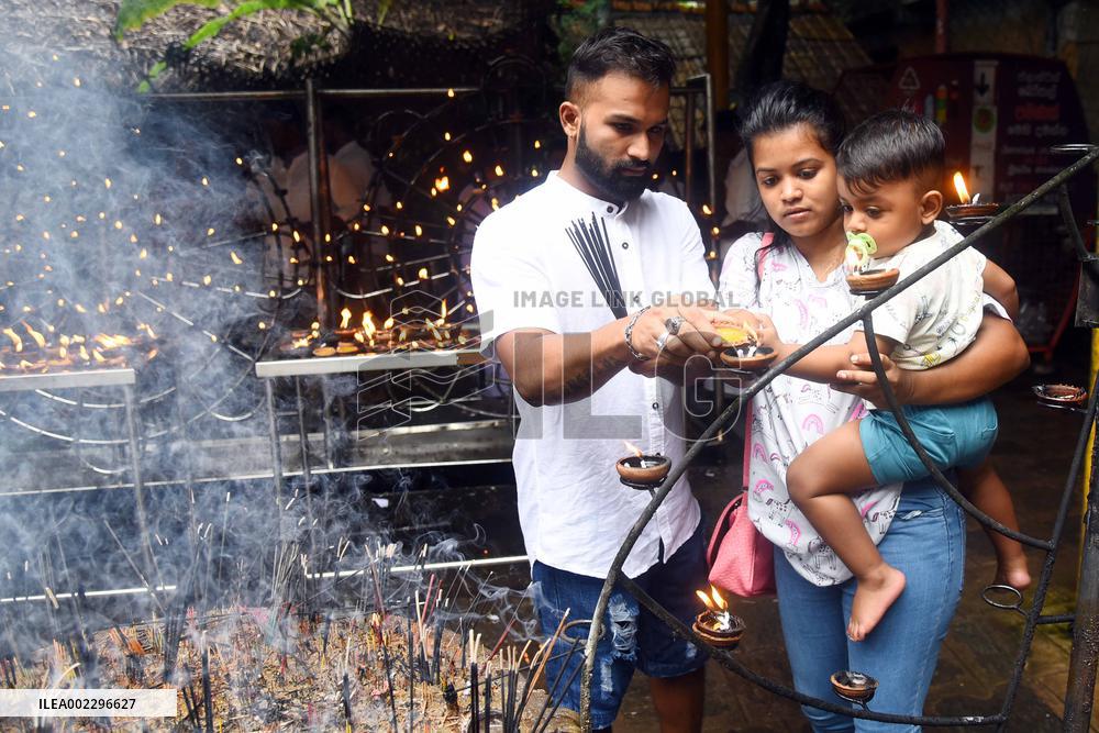SRI LANKA-BUDDHISM-VESAK DAY