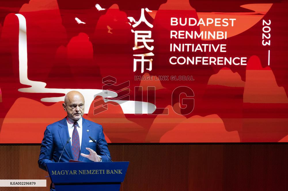 HUNGARY-BUDAPEST-RENMINBI CONFERENCE