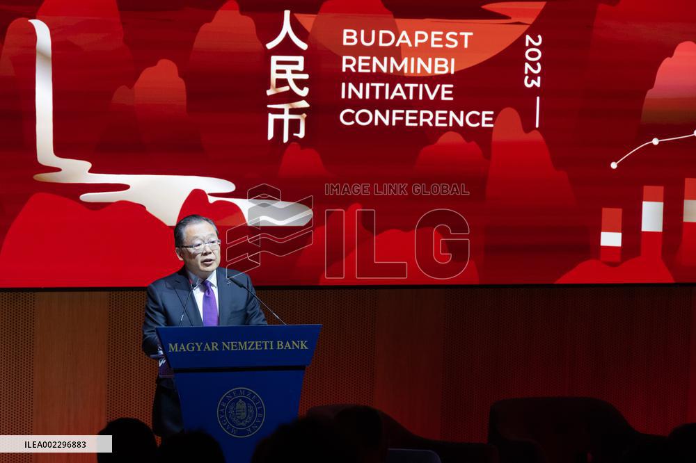HUNGARY-BUDAPEST-RENMINBI CONFERENCE