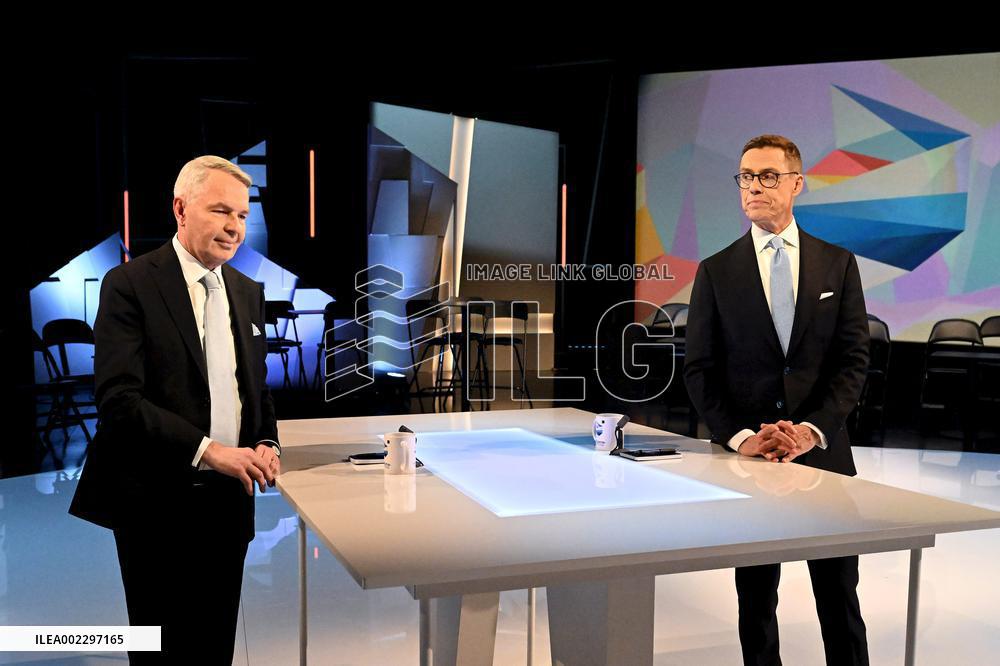 Presidential elections's debate at the Finnish national broadcast company Yle