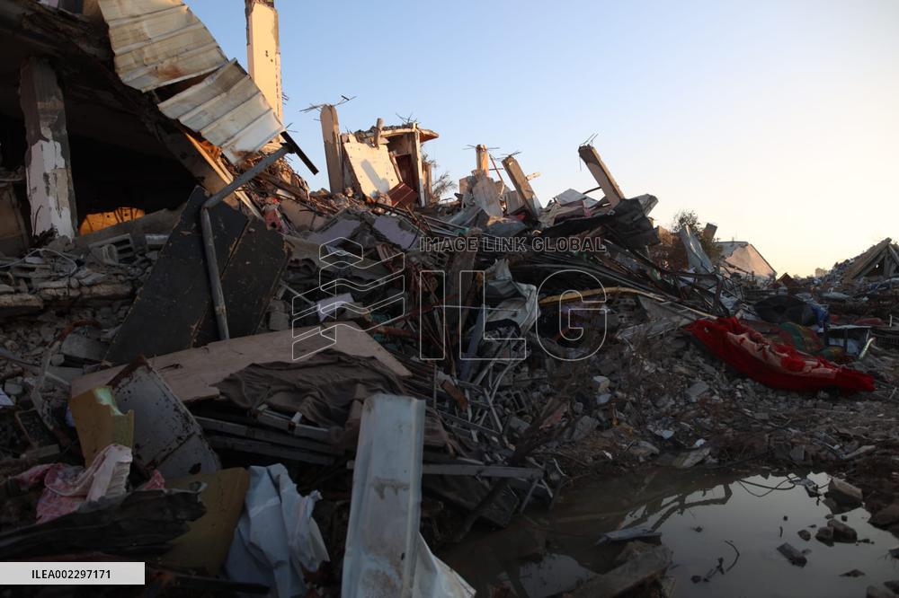 MIDEAST-GAZA-MAGHAZI REFUGEE CAMP