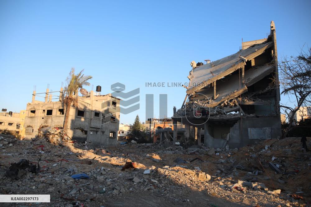 MIDEAST-GAZA-MAGHAZI REFUGEE CAMP