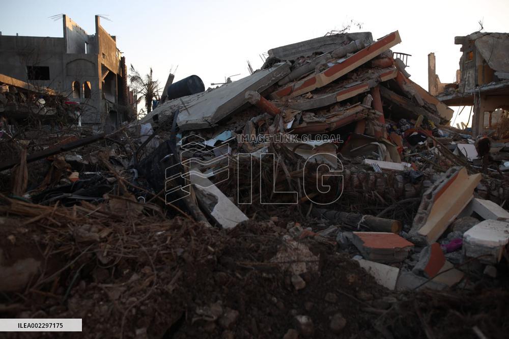 MIDEAST-GAZA-MAGHAZI REFUGEE CAMP