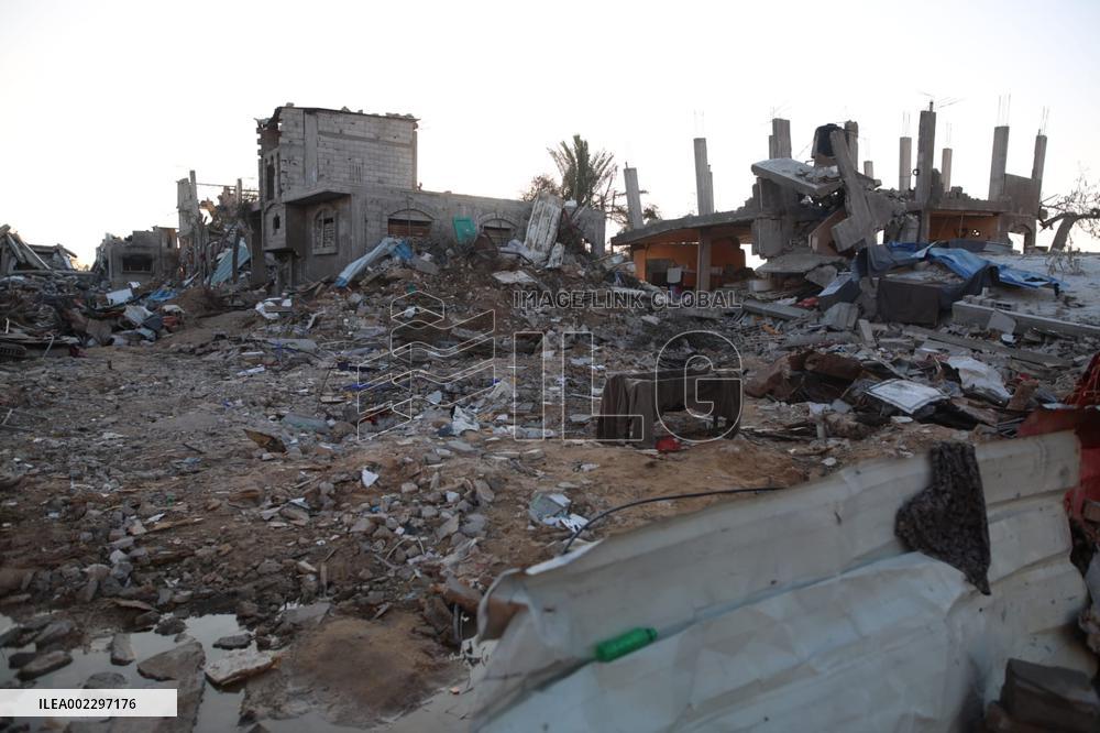 MIDEAST-GAZA-MAGHAZI REFUGEE CAMP