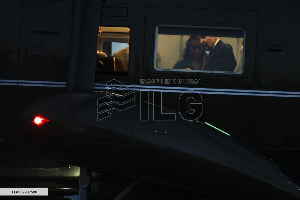 DC: President Joe Biden Returns to the White House