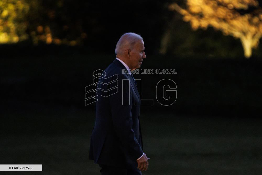 DC: President Joe Biden Returns to the White House