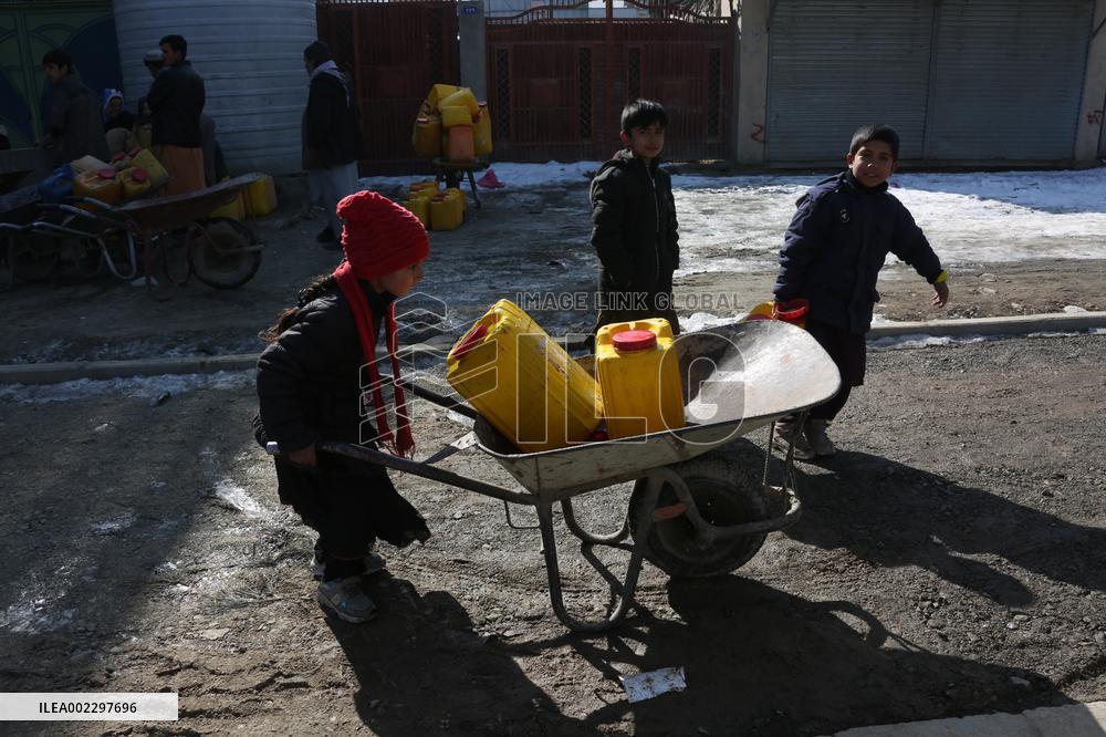 AFGHANISTAN-KABUL-CLIMATE CHANGE-CLEAN WATER