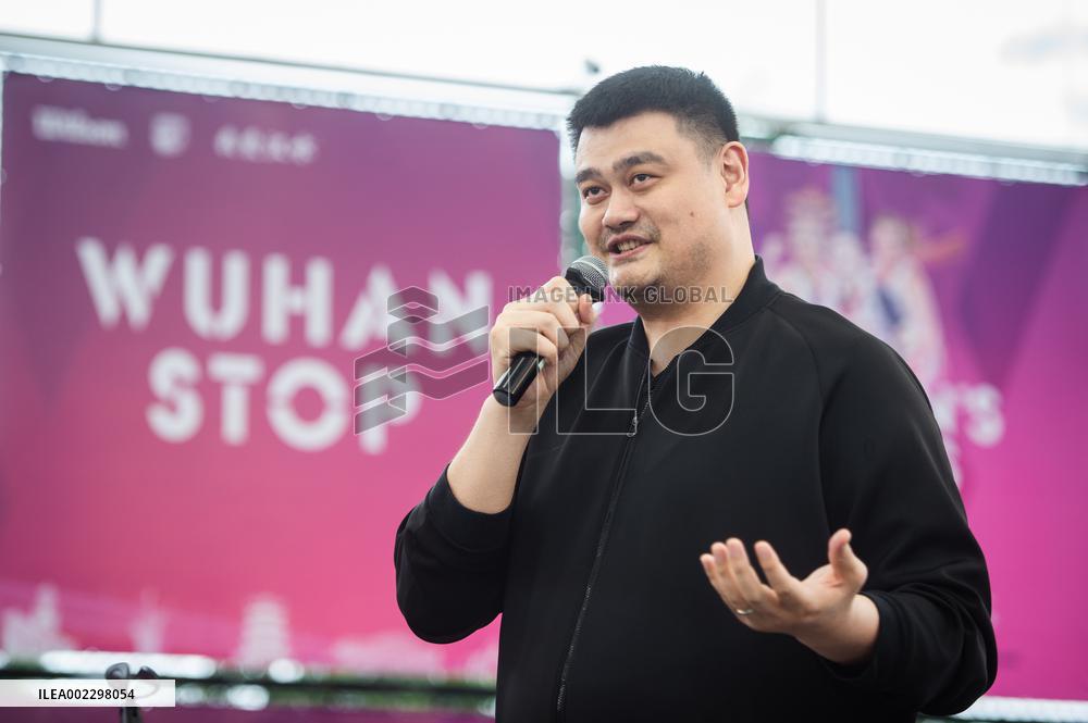 (SP)CHINA-WUHAN-3X3 BASKETBALL-FIBA WOMEN'S SERIES-CHINA VS ROMANIA (CN)