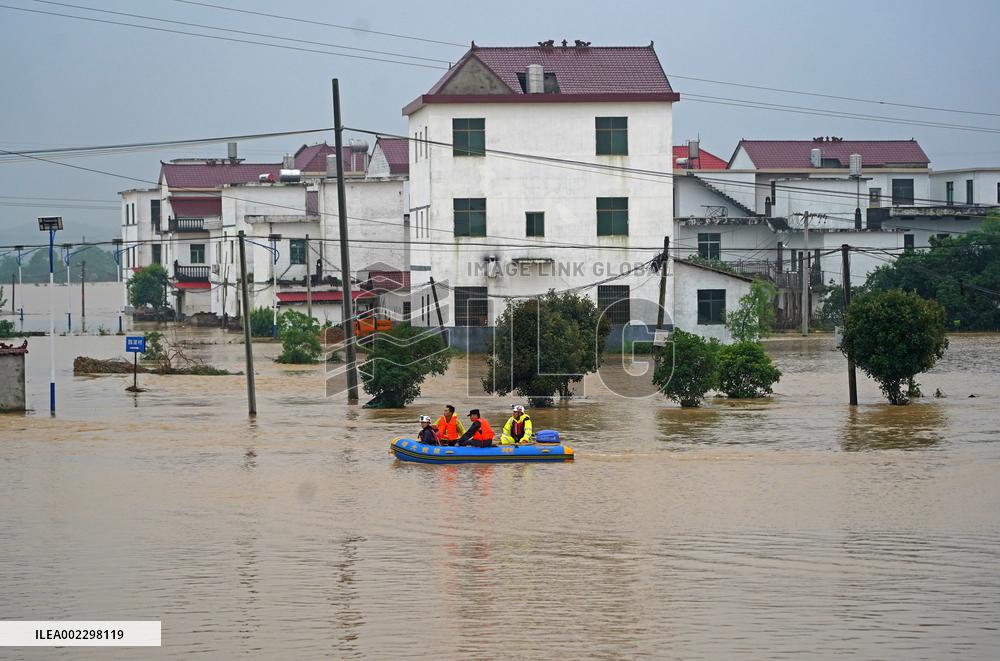CHINA-JIANGXI-NANCHANG-FLOOD-EMERGENCY RESPONSE (CN)