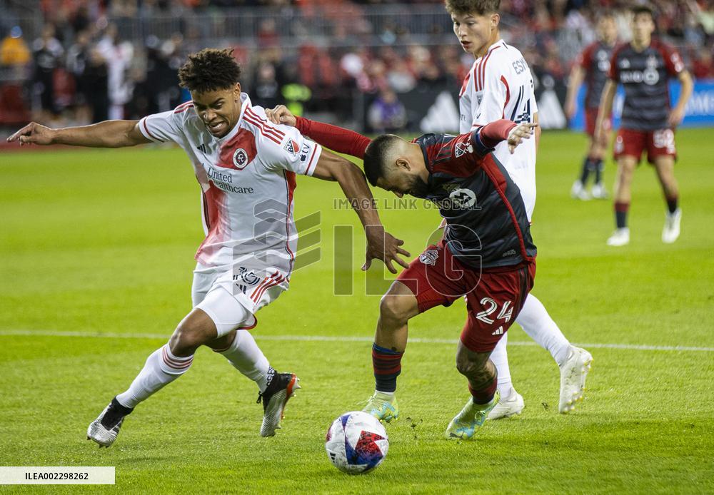 (SP)CANADA-TORONTO-FOOTBALL-MLS-TORONTO VS NEW ENGLAND