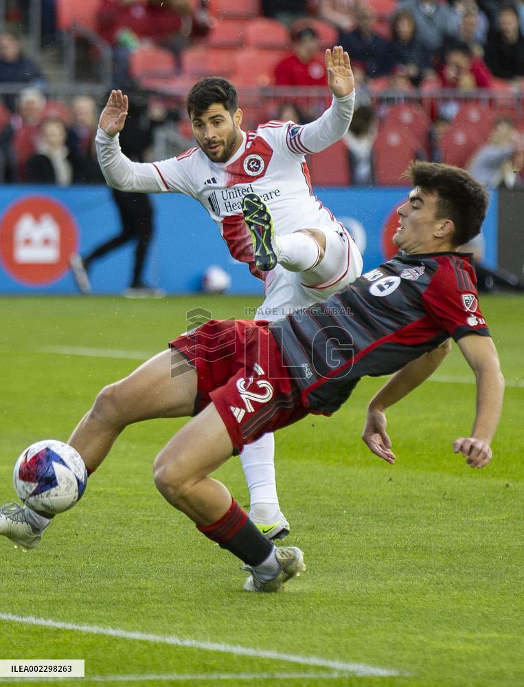 (SP)CANADA-TORONTO-FOOTBALL-MLS-TORONTO VS NEW ENGLAND