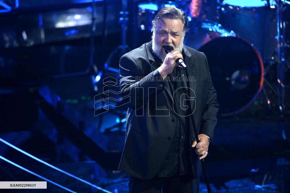 Russel Crowe At 74th Italian Song Festival - Sanremo