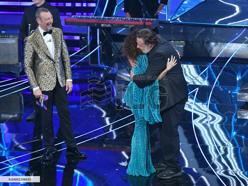 Russel Crowe At 74th Italian Song Festival - Sanremo