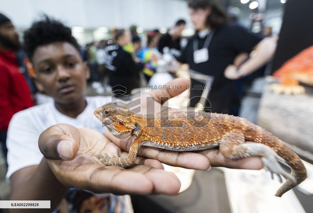 CANADA-MISSISSAUGA-REPTILE EXPO