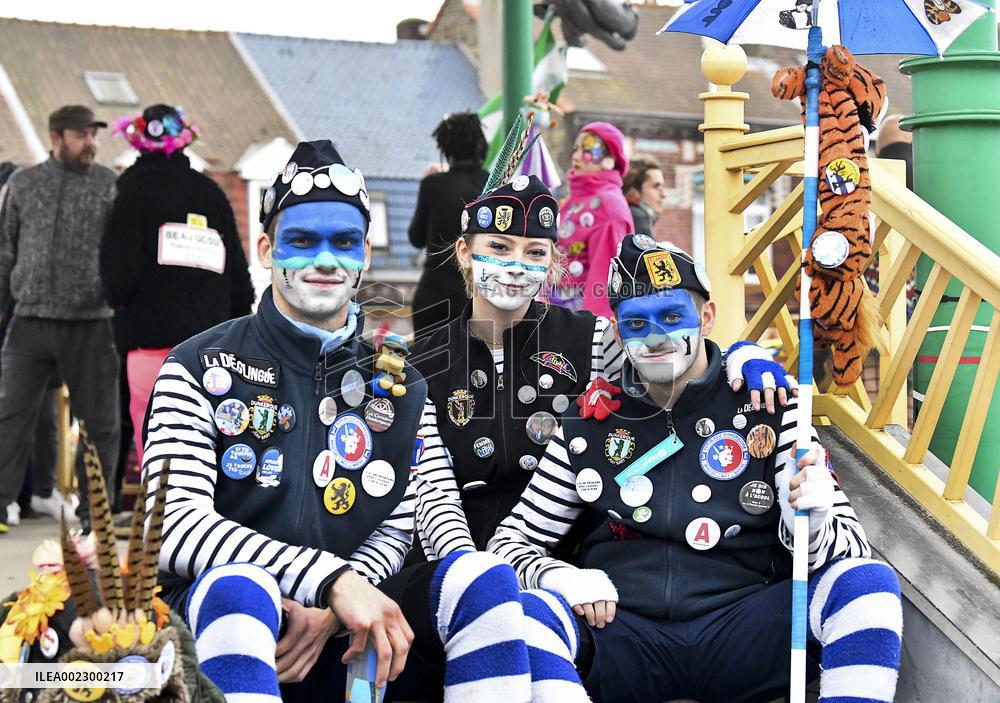 Carnival Fever In The Northern City Of Dunkirk - France