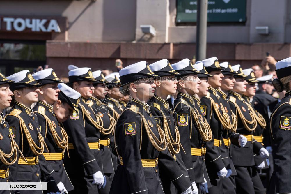 RUSSIA-VLADIVOSTOK-MILITARY PARADE
