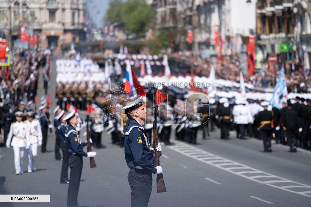 RUSSIA-VLADIVOSTOK-MILITARY PARADE