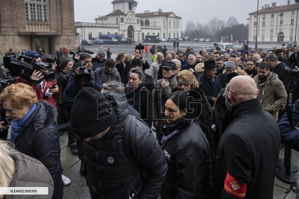 Vittorio Emanuele Of Savoy Mourning - Turin