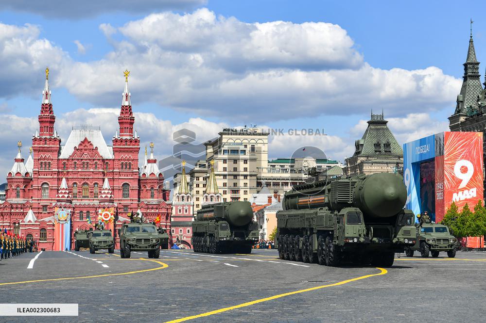 RUSSIA-MOSCOW-VICTORY DAY PARADE