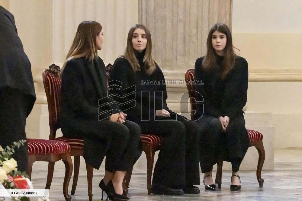 Vittorio Emanuele Of Savoy Mourning - Turin