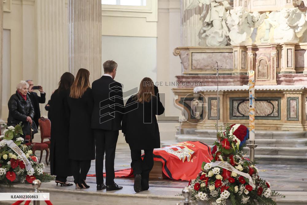 Vittorio Emanuele Of Savoy Mourning - Turin