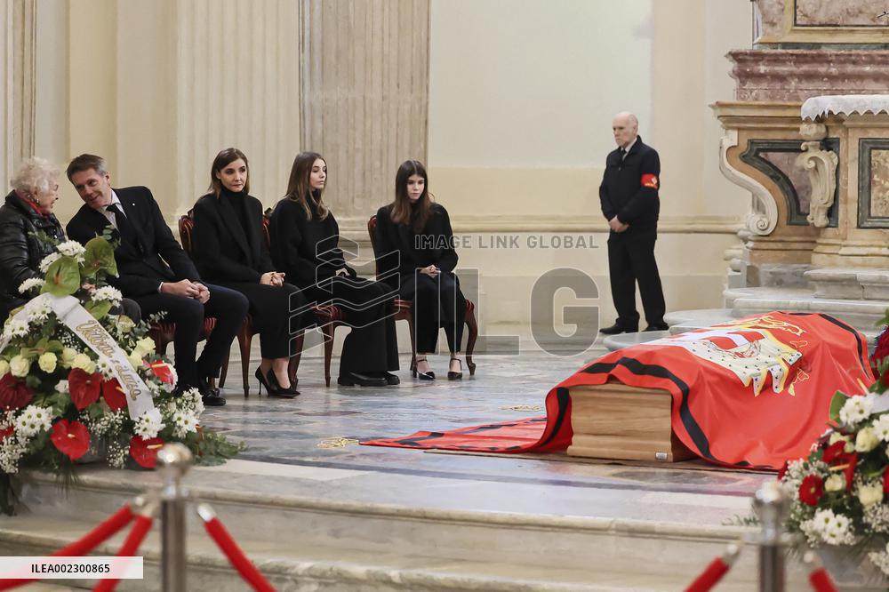 Vittorio Emanuele Of Savoy Mourning - Turin