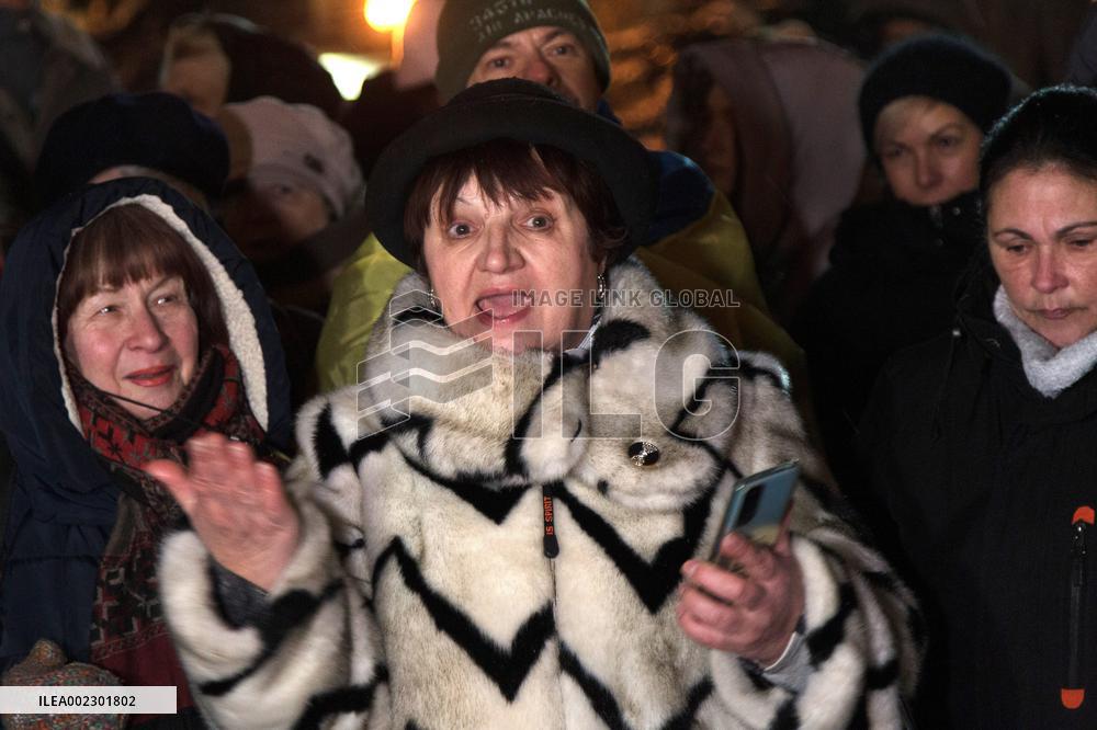 Rally in support of Valerii Zaluzhnyi held in Kyiv