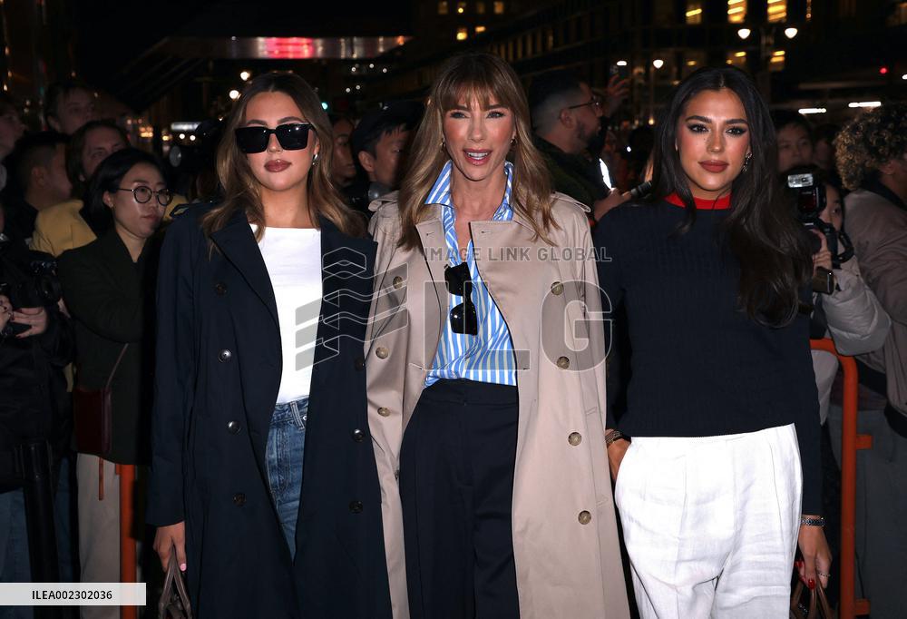 NFW - Celebs At Tommy Hilfiger Show