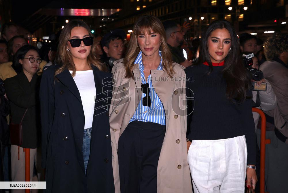 NFW - Celebs At Tommy Hilfiger Show