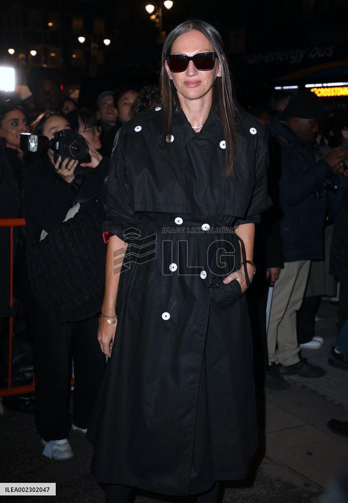 NFW - Celebs At Tommy Hilfiger Show