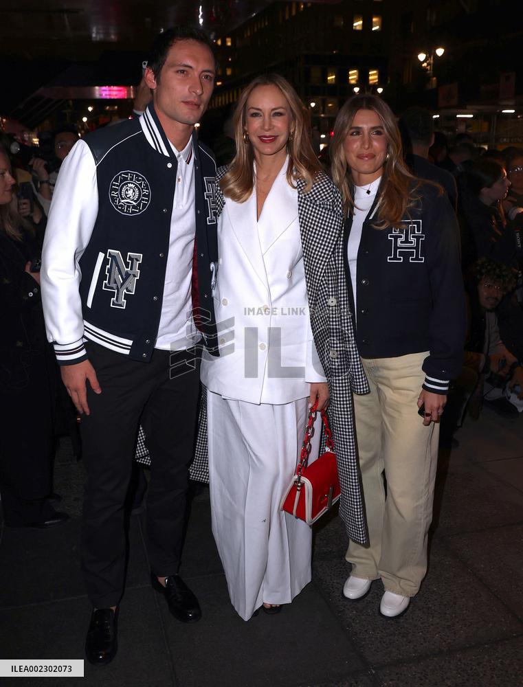 NFW - Celebs At Tommy Hilfiger Show