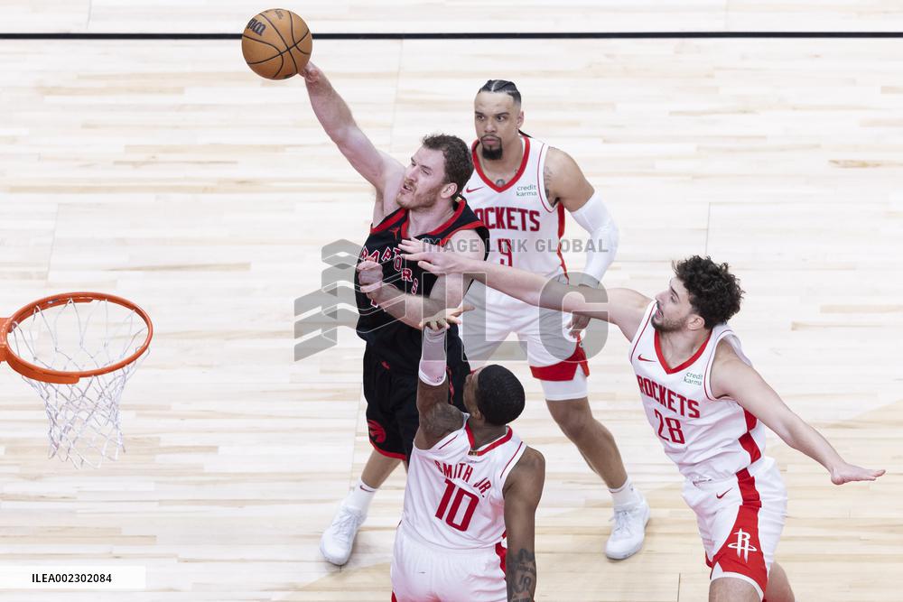 (SP)CANADA-TORONTO-BASKETBALL-NBA-ROCKETS VS RAPTORS