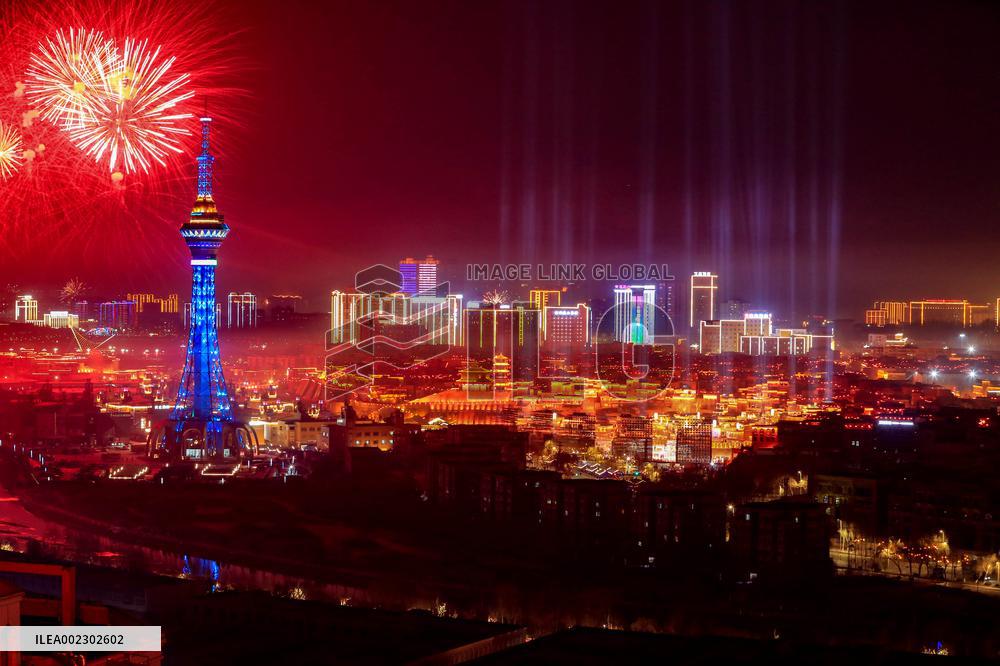 #CHINA-XINJIANG-KASHGAR-NIGHT VIEW (CN)