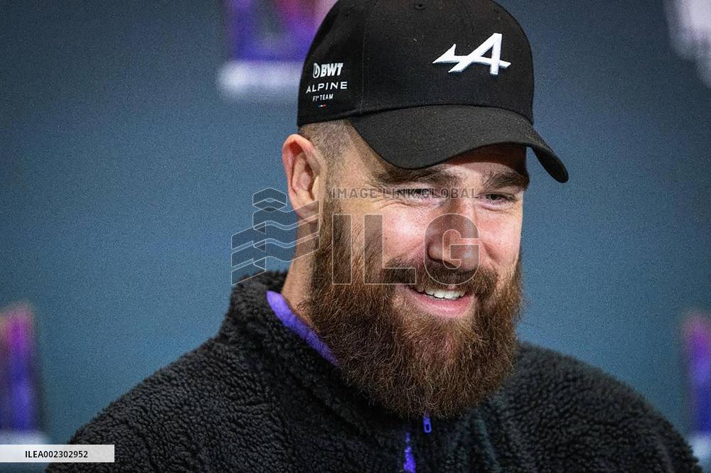 Super Bowl - Travis Kelce Press Conference - NV
