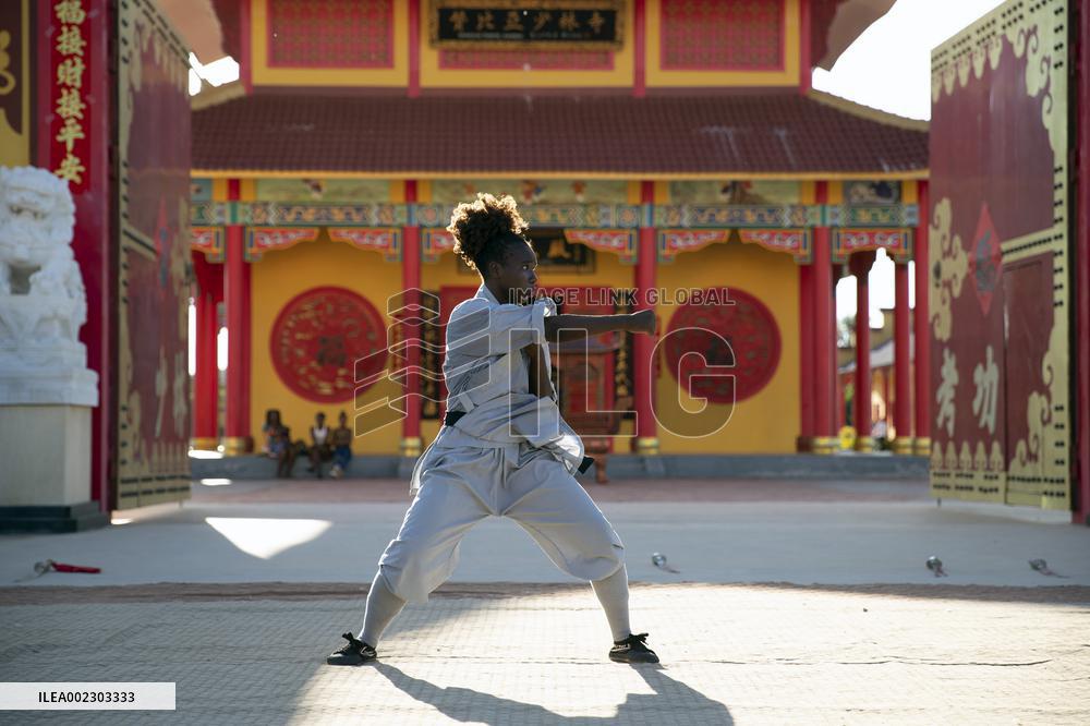 ZAMBIA-LUSAKA-CHINESE LUNAR NEW YEAR-KUNGFU